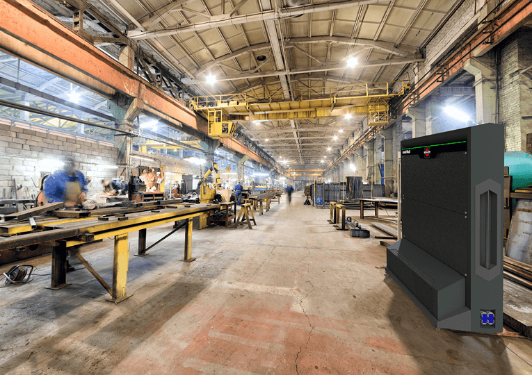 Raumluftreiniger für Industrie und Gewerbe