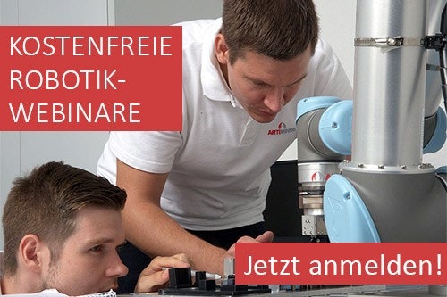 KOSTENFREIE WEBINAR-REIHE „AUTOMATISIEREN MIT ROBOTERN”