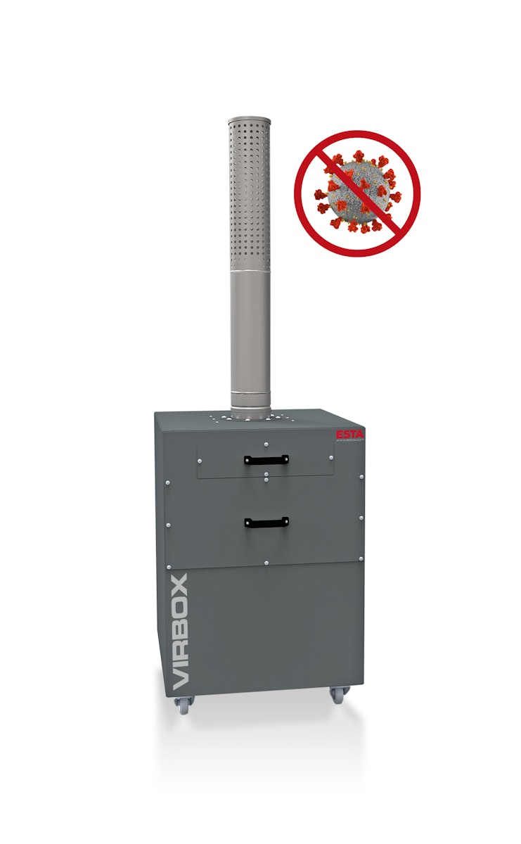 Neuer Raumluftfilter senkt Virenlast in Zeiten von COVID-19