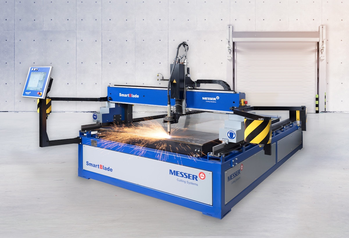 SmartBlade: die kompakte Plasmaschneidmaschine. Präzision im Sparformat