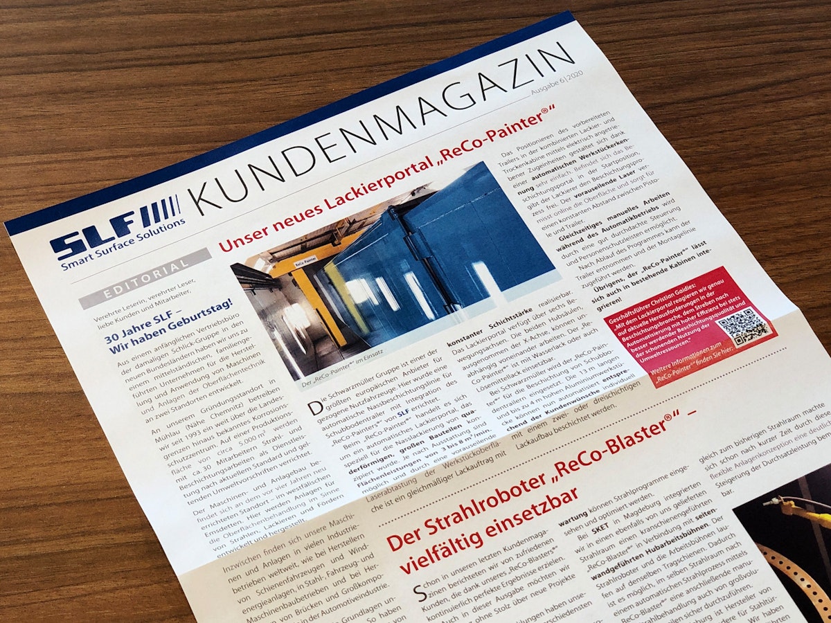 Das SLF Kundenmagazin 2020