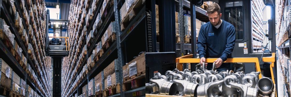 Vollsortimenter für Gelenwellen und Gelenkwellenkomponenten