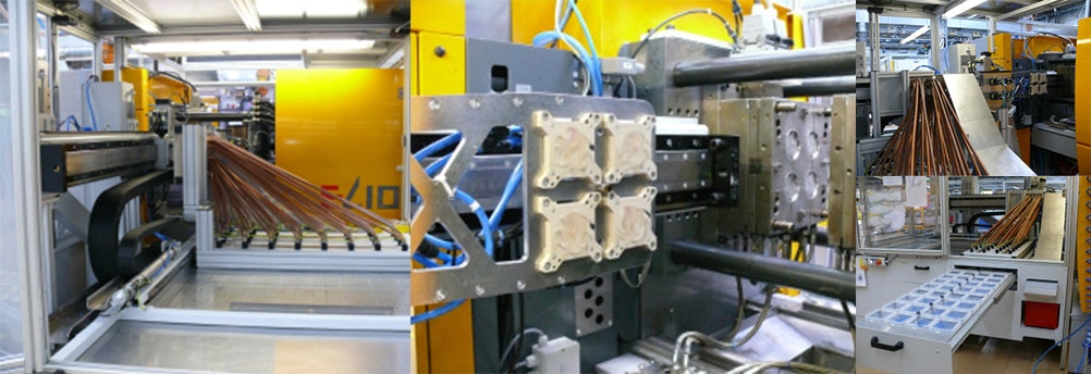 High-Speed-Entnahme ⏱ und Qualitätskontrolle von Dünnwandspritzgußteilen