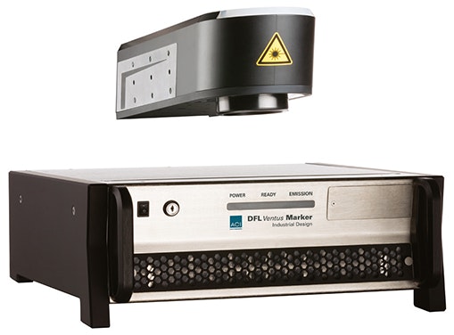 Lasergravur mit Faserlaser für industriellen Einsatz