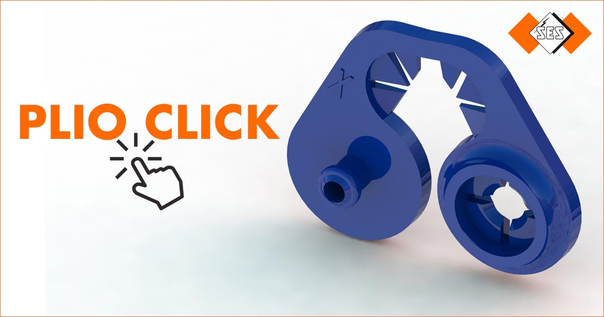 PLIO CLICK ETIKETTENHALTER: Kabelkennzeichnung mit einem einfachen „Klick“