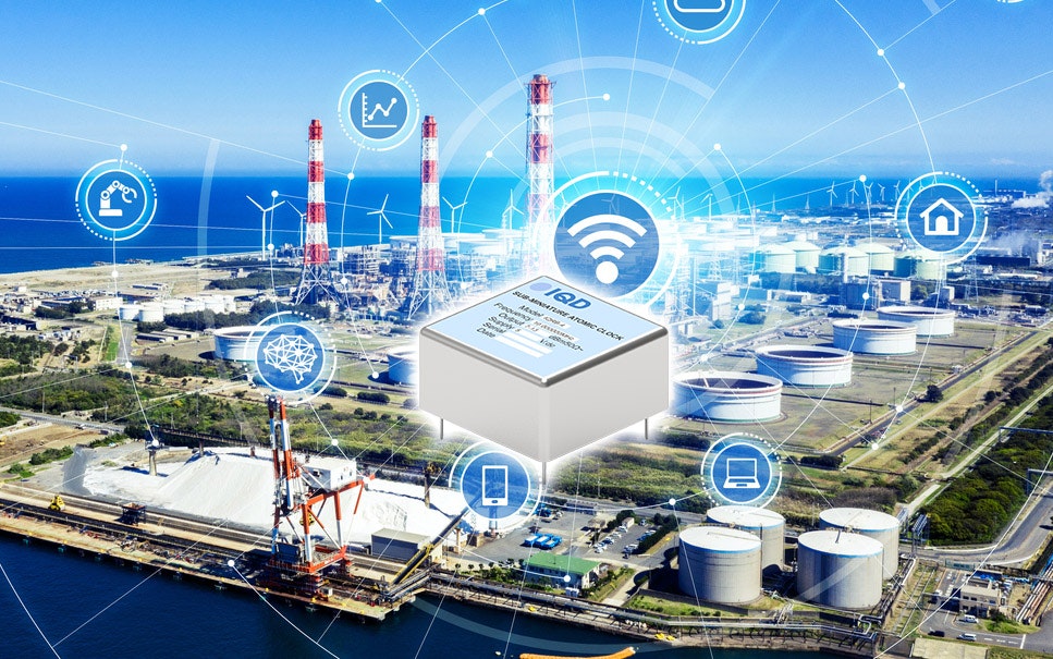 IQD ergänzt Portfolio mit 5-V-Atomuhr