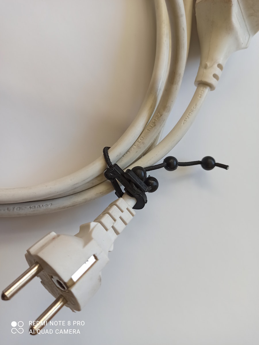 Bind-Fix ersetzt Kabelbinder, GummiFixierband u.v.m.