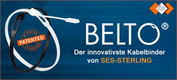 BELTO®, der innovativste Kabelbinder von SES-STERLING!