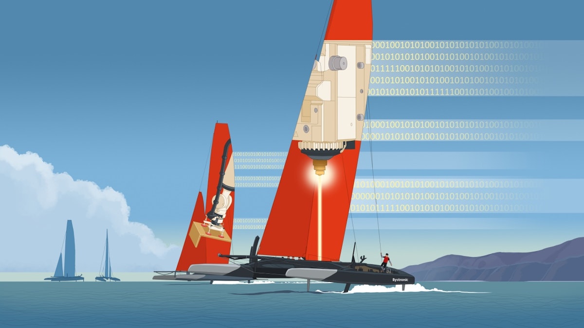 Fliegen statt Segeln - Vernetzte Fertigungssysteme von Bystronic für die Blechbearbeitung