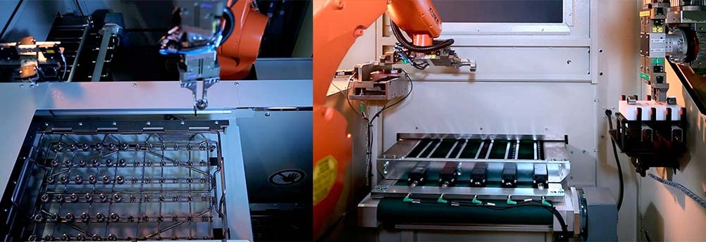 ▶️Beladen, ⚙️Verzahnen, 🧐Prüfen und Palettieren in ⏱weniger als 8s