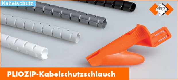 PLIOZIP-Kabelschutzschlauch: schnelle und innovative Installation