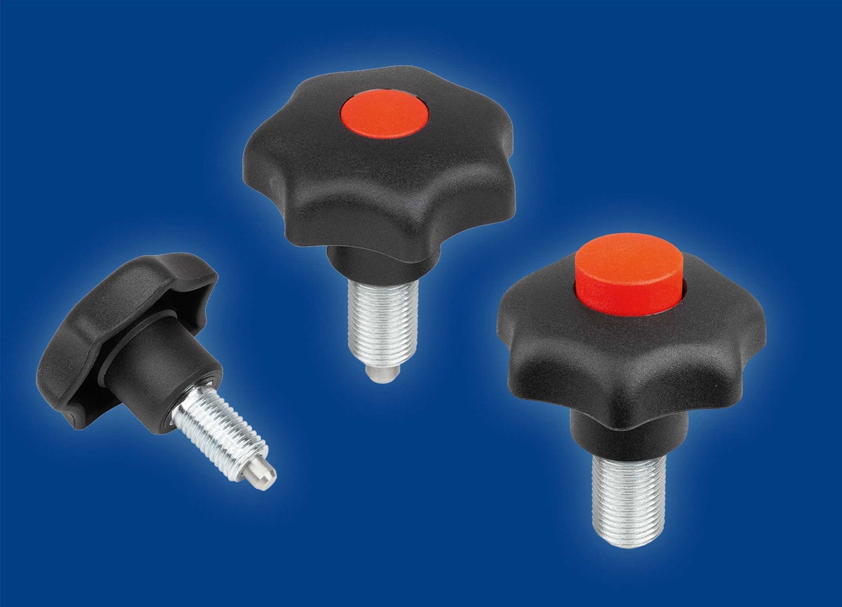 Arretier- und Spanngriff:  Kombinierte Funktionalität in einem Produkt