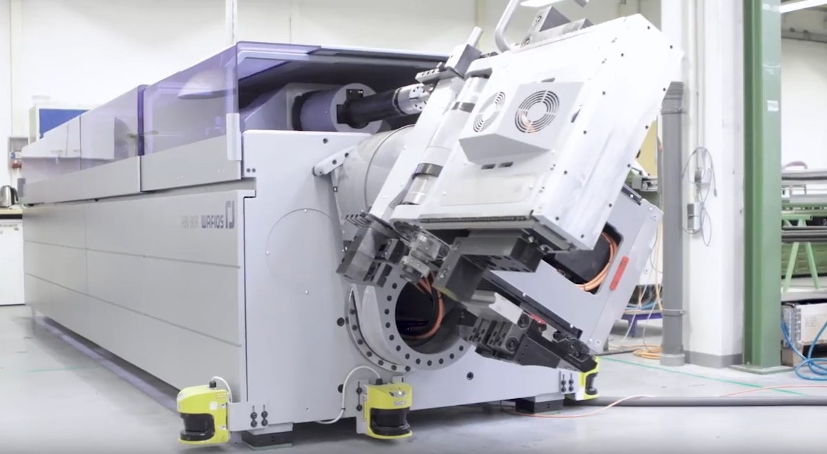 Rohrbiegen weitergedacht – Neue Wafios Biegemaschine am Standort in Hockenheim