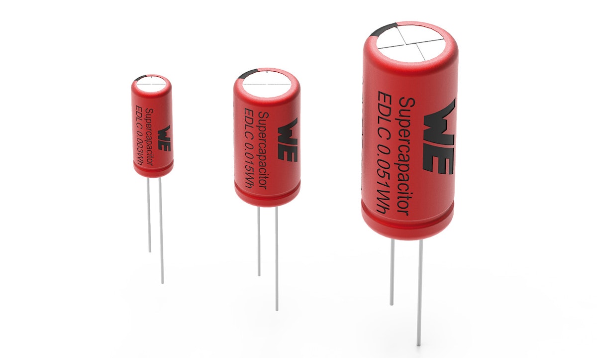 Design-In-Unterstützung für Superkondensatoranwendungen