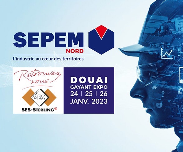 Messe SEPEM Industries in DOUAI vom 24. bis 26. Januar 2023