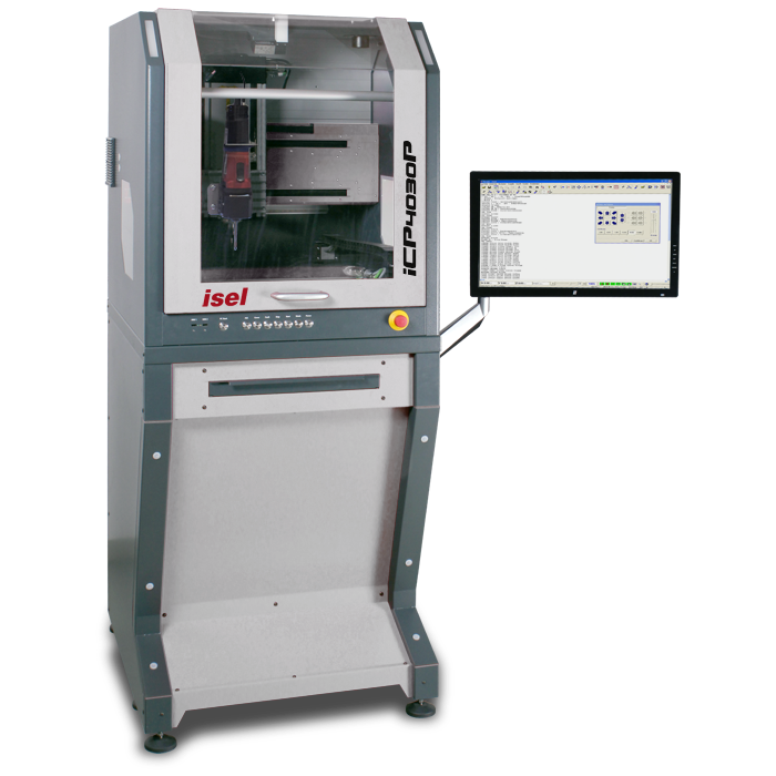 ICP 4030-P CNC-FRÄSMASCHINE MIT BAHNSTEUERUNG – Die preiswerte einsteiger CNC Tischfräse
