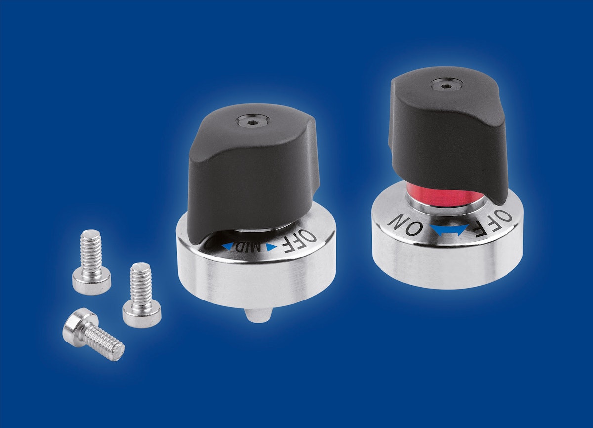 Arretierbolzen mit Drehbetätigung: Schnell und einfach positioniert