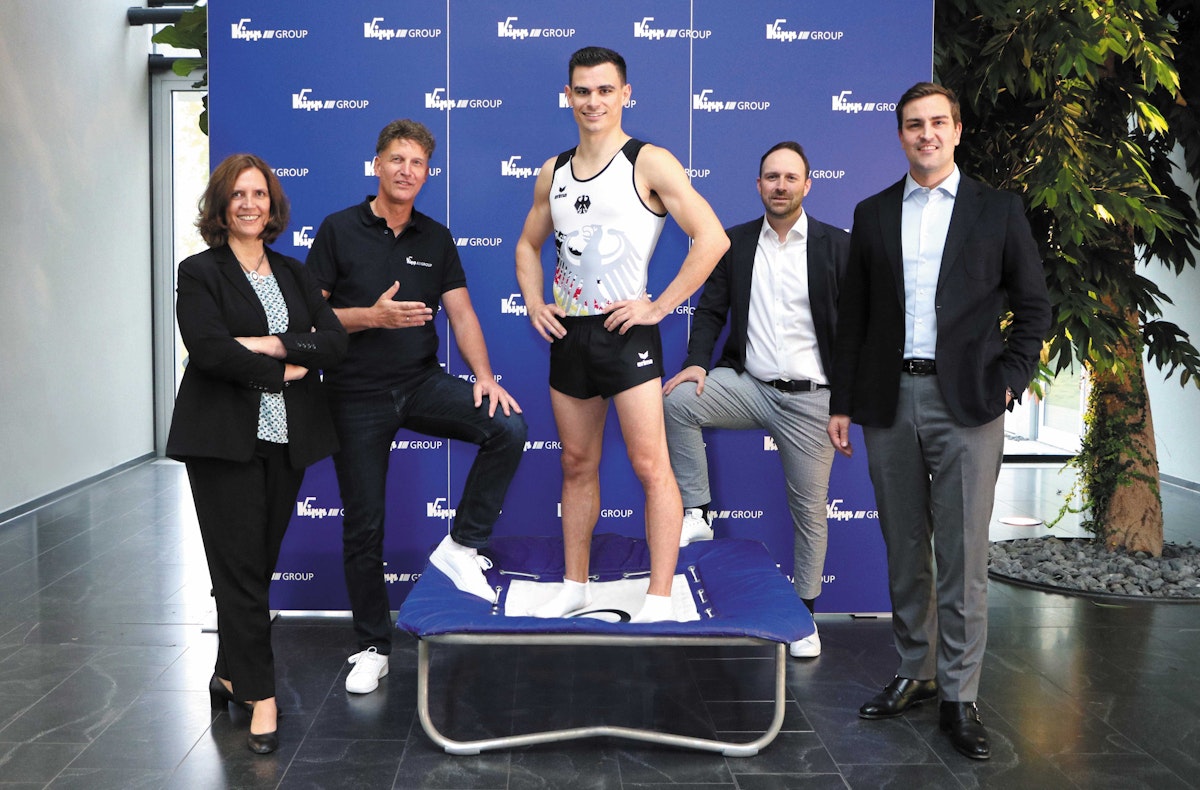 Engagierter Partnerbetrieb des Profisports:  Weiterer Spitzenathlet startet bei der KIPP Group als Management-Trainee