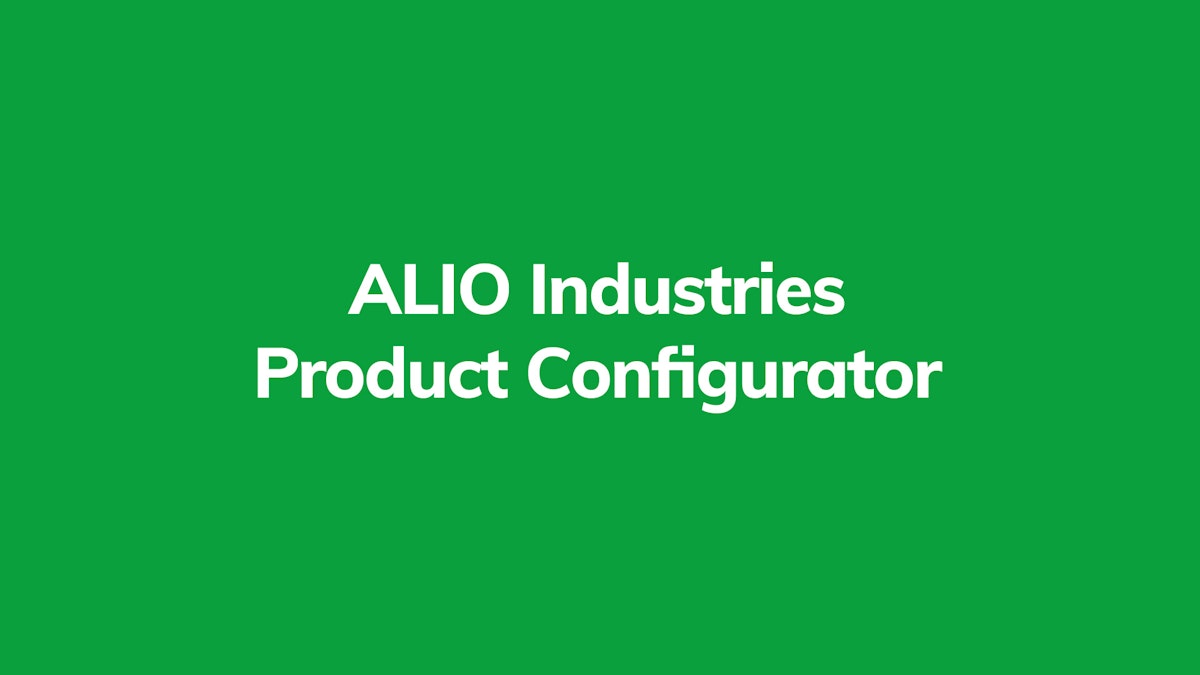 ALIO Launches New Website & Product Configurator