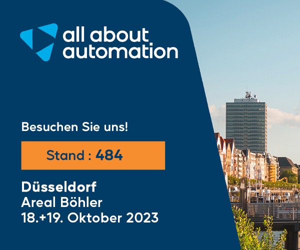 All About Automation Messe in Düsseldorf am 18. und 19. Oktober 2023