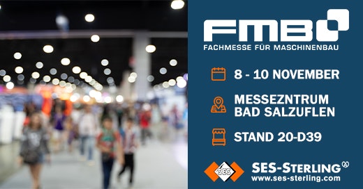 Treffen Sie Ihre Expert-Berater der SES-STERLING GmbH auf der BKW-Messe in BAD Salzuflen.