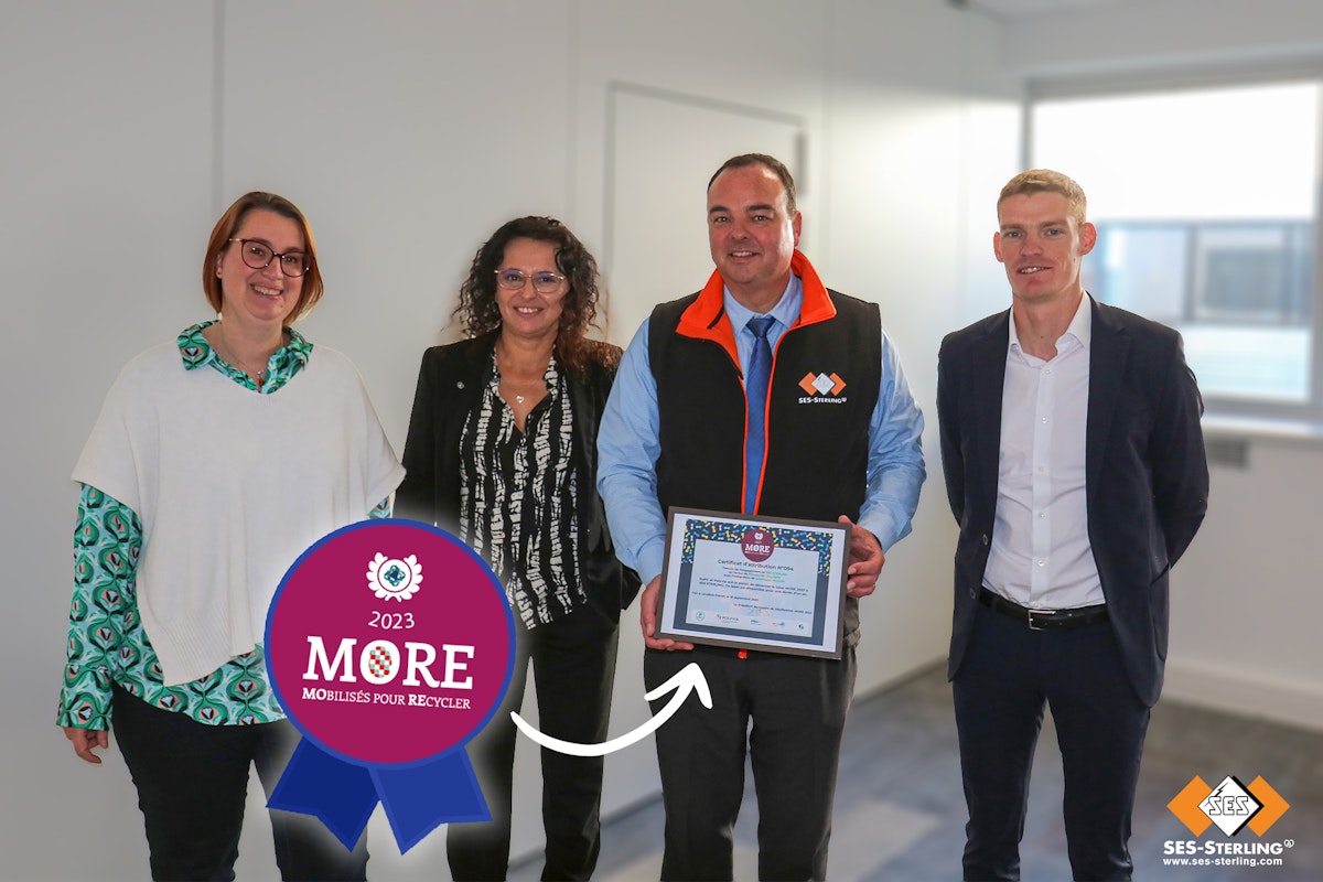 ♻ MObilisiert für REcycling! Das nachhaltige Engagement von SES-STERLING.