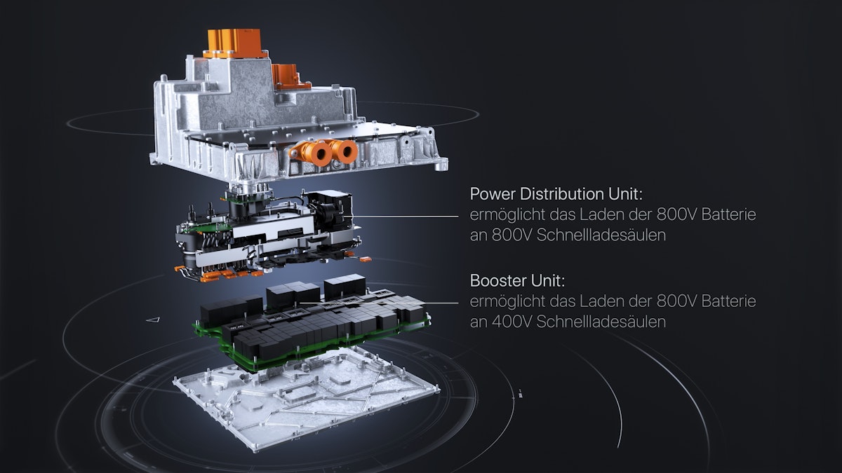 800V Fahrzeuge laden