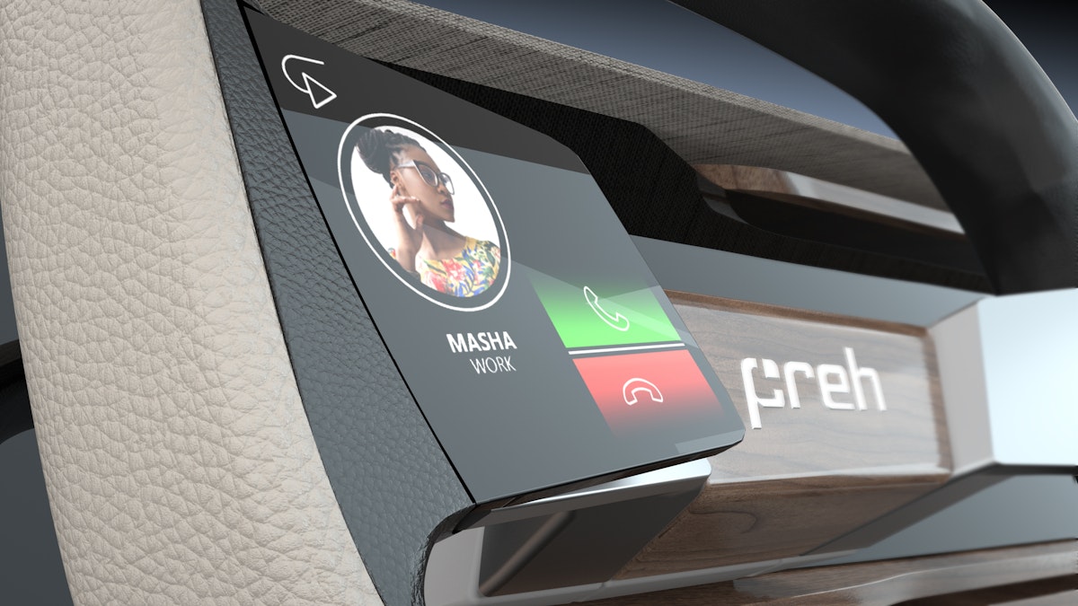 Das Multifunktionslenkrad als Schaltzentrale im Cockpit