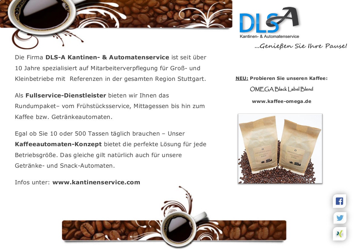Mitarbeiterverpflegung | Kaffee | Kaffeekonzepte