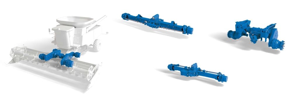 Antriebslösungen für Erntemaschinen