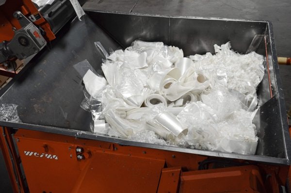 BOPP Folie zerkleinern und recyceln