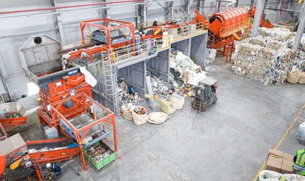 Abfallzerkleinerung und Ersatzbrennstoff Produktion für Waste-to-Energy