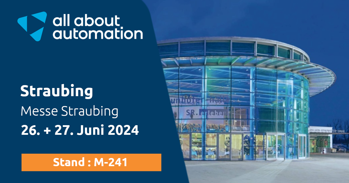 Messe all about automation Straubing: 26. und 27. Juni 2024