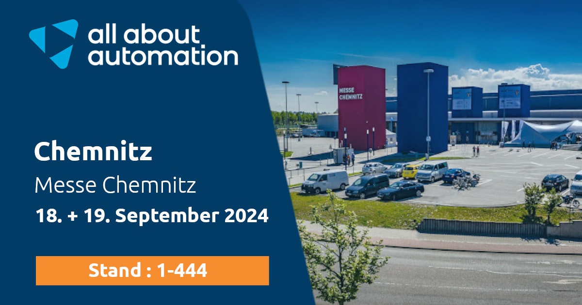 all about automation Chemnitz 2024: Treffen Sie uns am 18. und 19. September