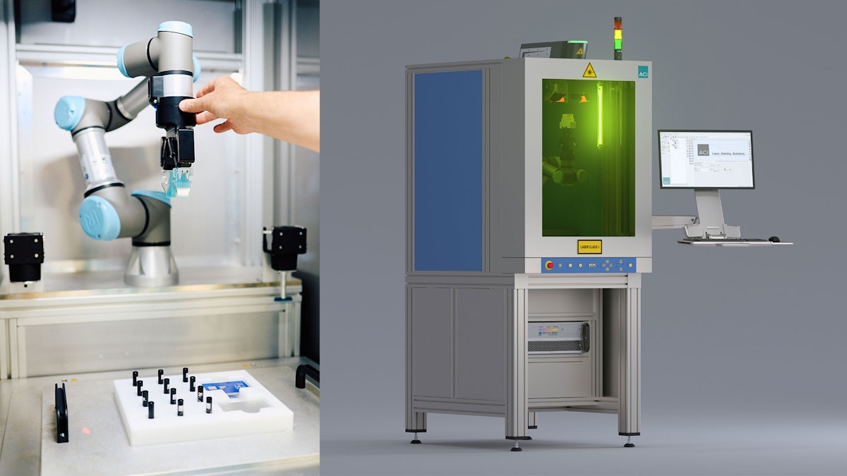 Reproduzierbare Qualität und mehr Effizienz durch Automatisierung in der Laserbeschriftung