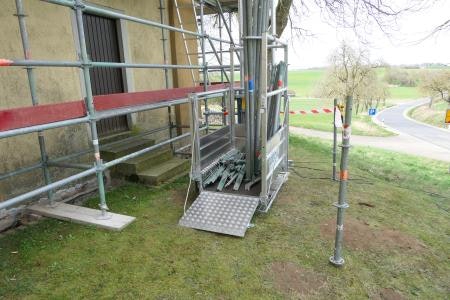 Der neue Gerüstbauaufzug  GEDA 200 Z Comfort