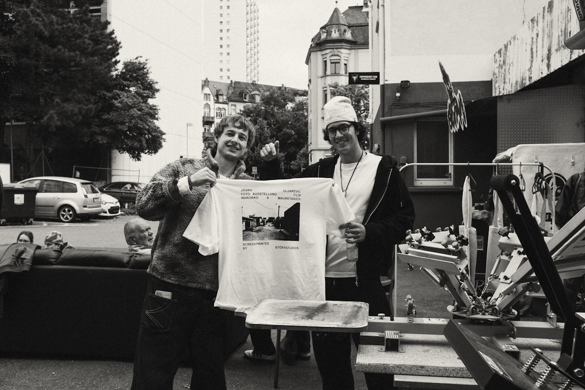 Siebdruck auf Events