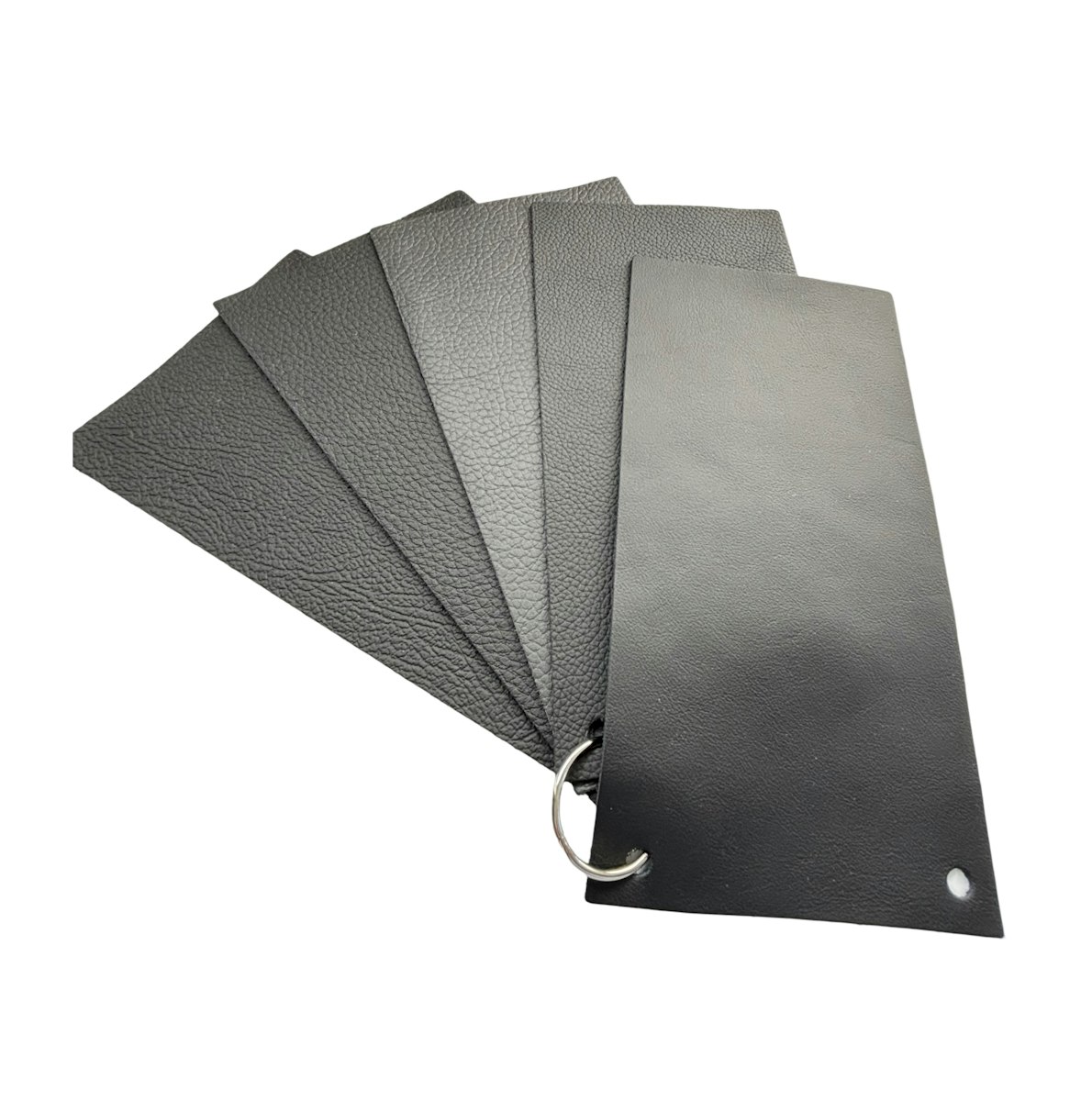 Autoleder in kleinen Mengen – 1/4 Lederhäute Schwarz im Vergleich