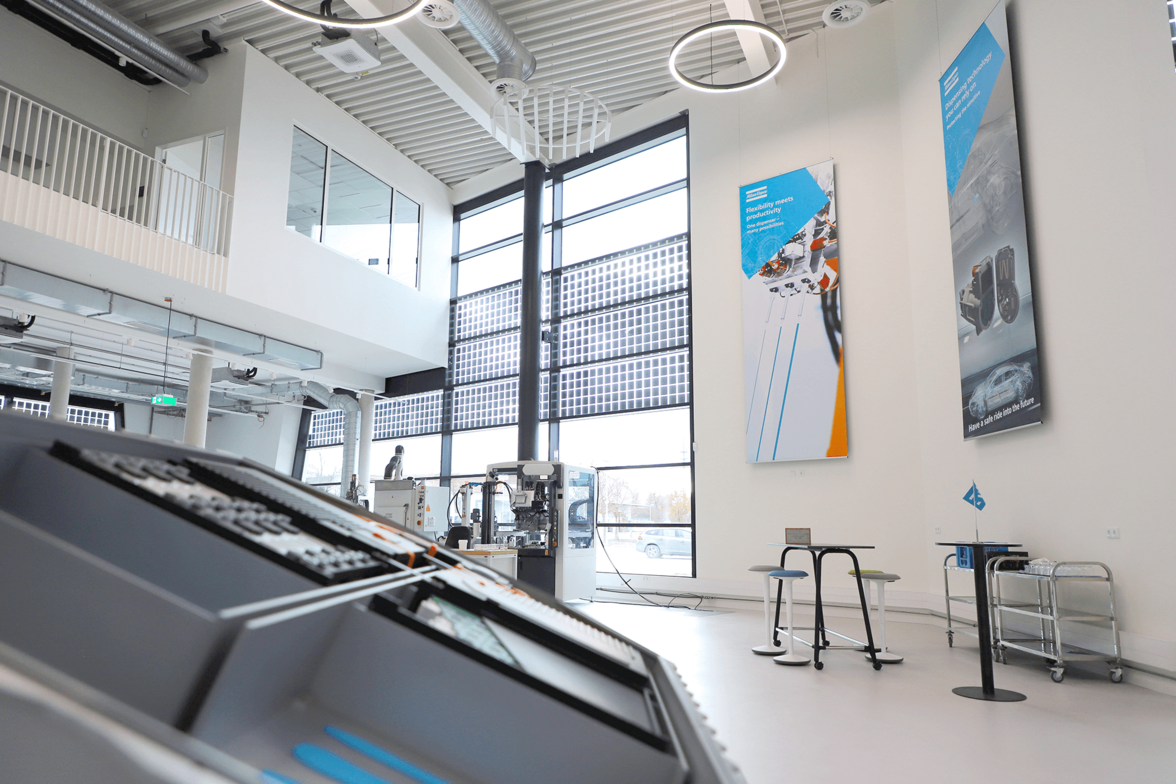 Das Atlas Copco Innovation Center in Neustadt