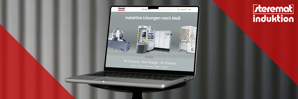 STEREMAT startet neue Website: schneller zur passenden Induktionslösung