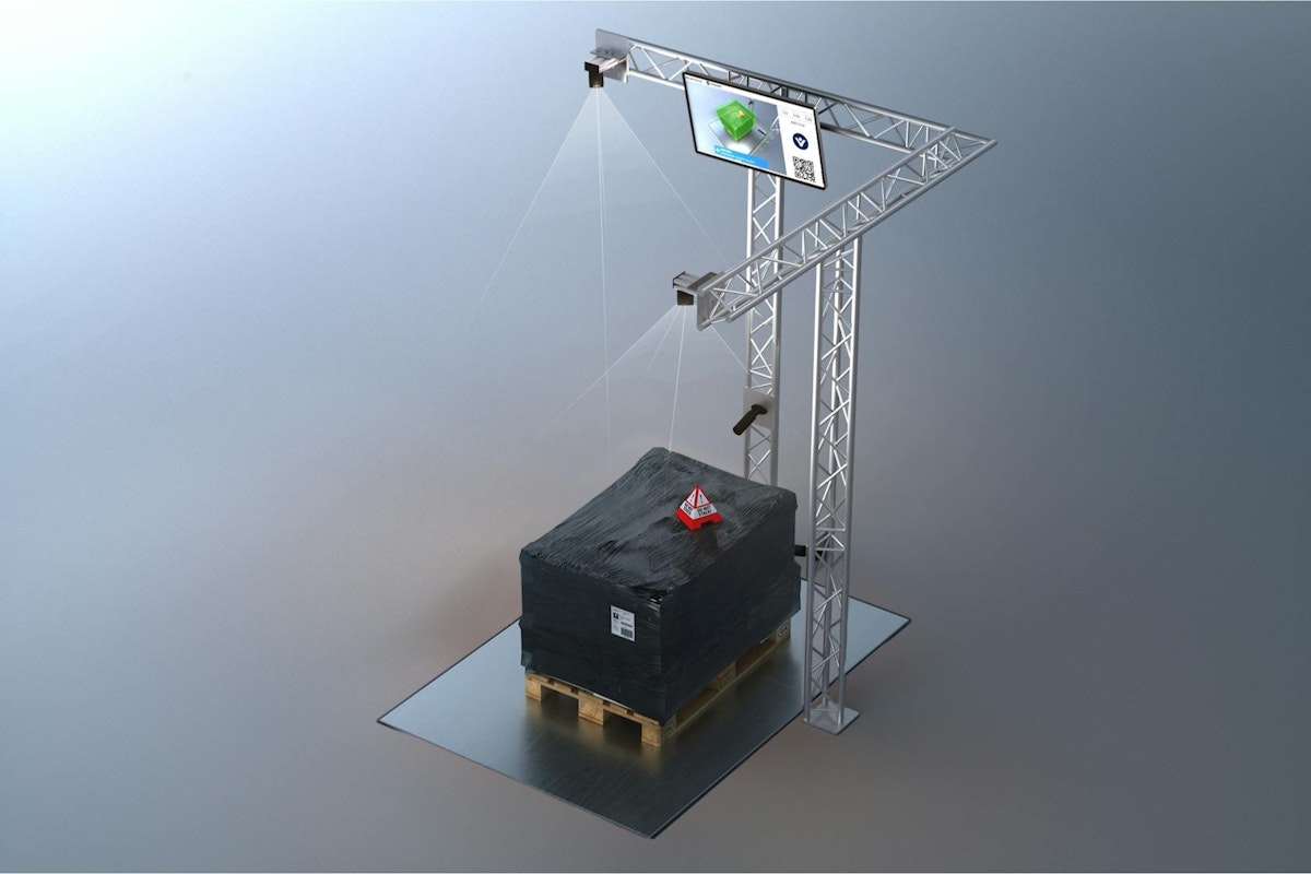 VITRONIC präsentiert neue Lösung zur Palettenvermessung mit KI-gestützter Stapelbarkeit-Analyse