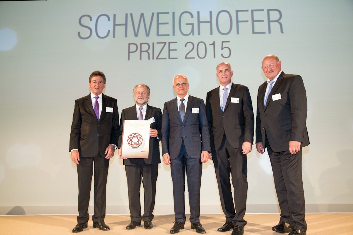 Schweighofer Prize für Weinig Ingenieure