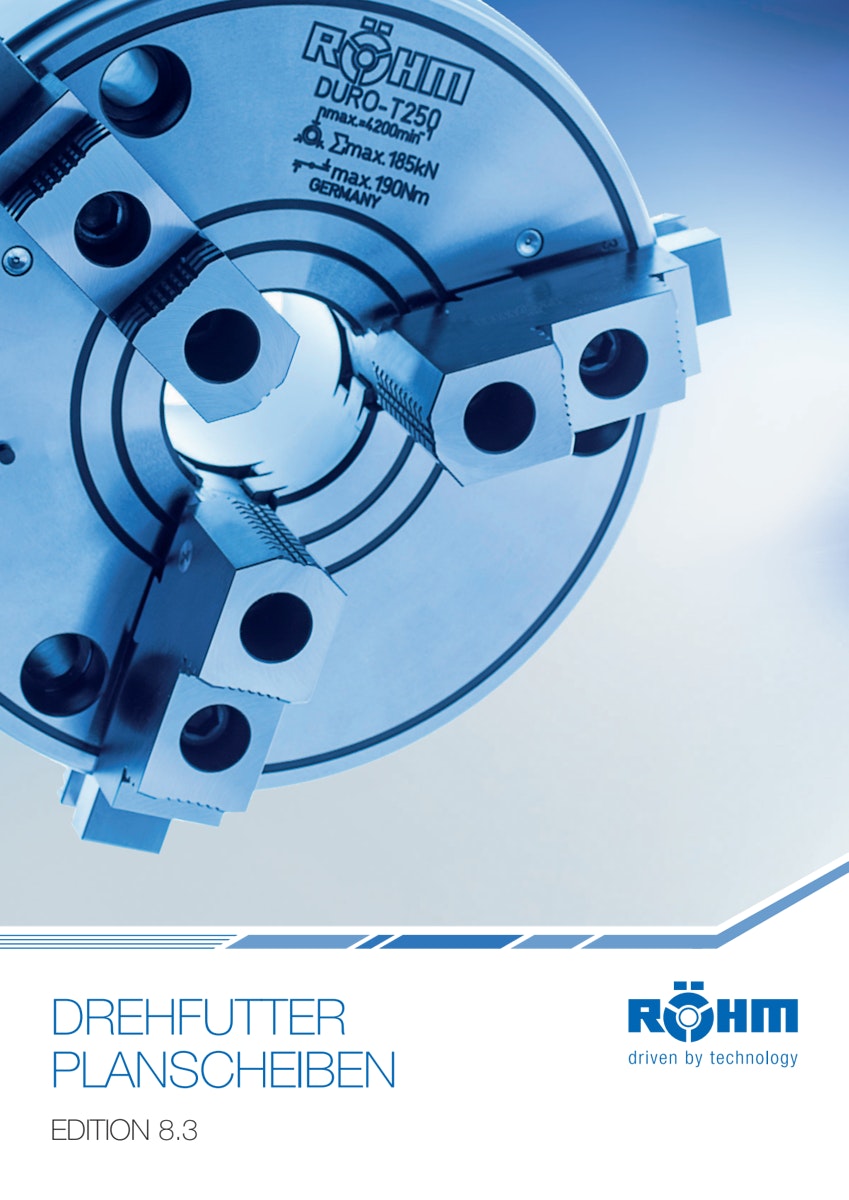 Drehfutter / Planscheiben Katalog