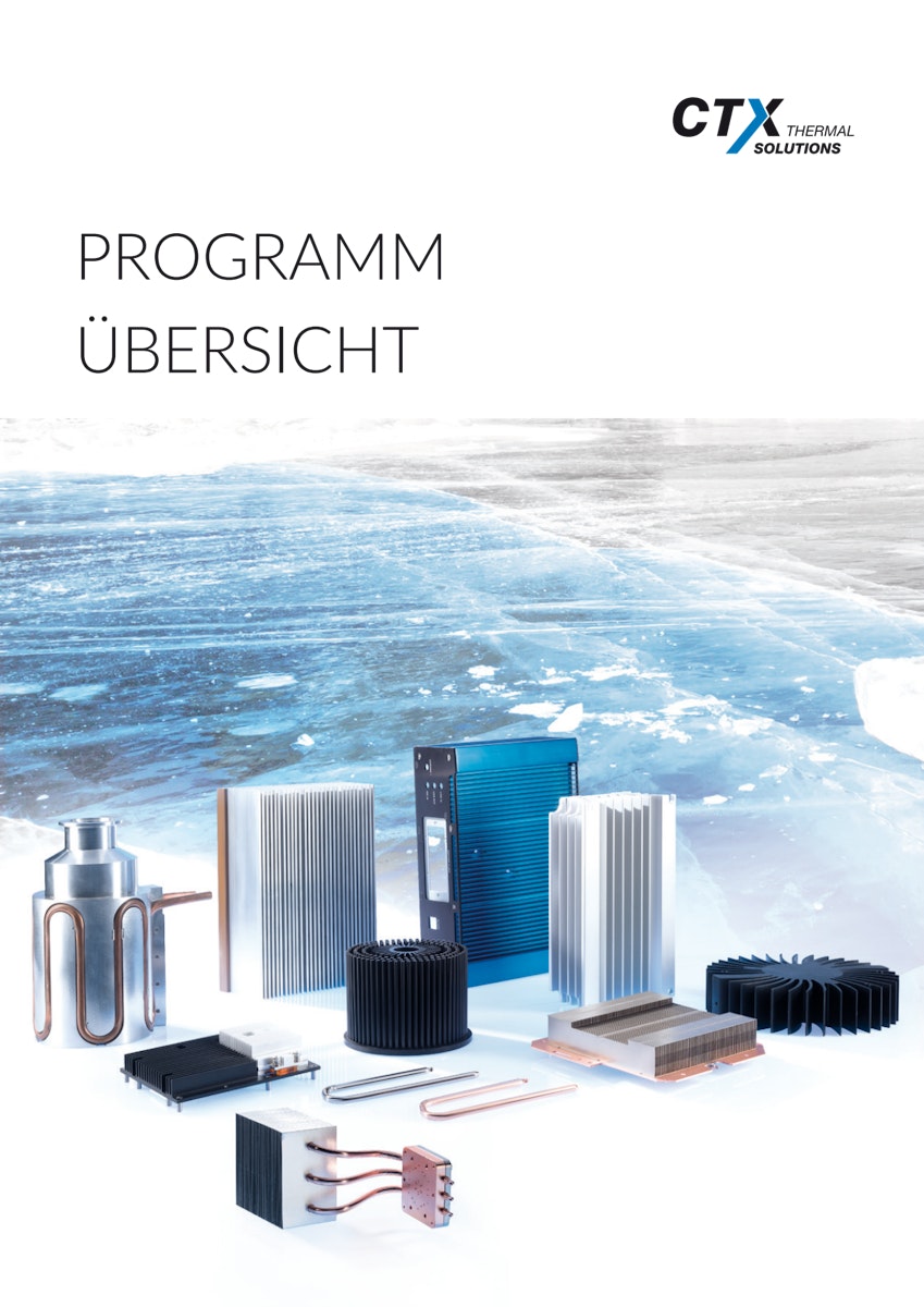 CTX - Drehknöpfe, Kühllösungen, Gehäusetechnik, Lüfter