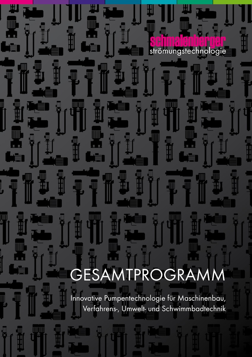 Pumpentechnik Gesamtprogramm
