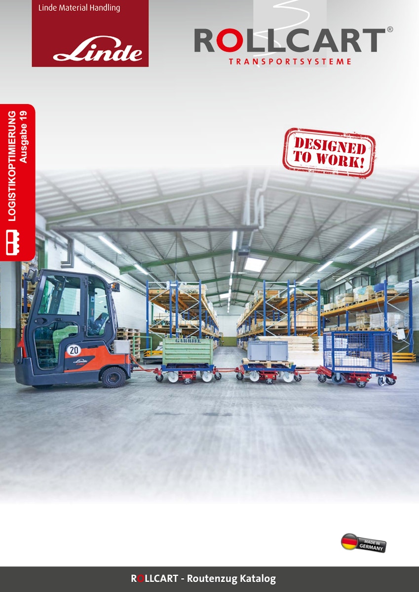 Rollcart Routenzug Logistikoptimierung Katalog
