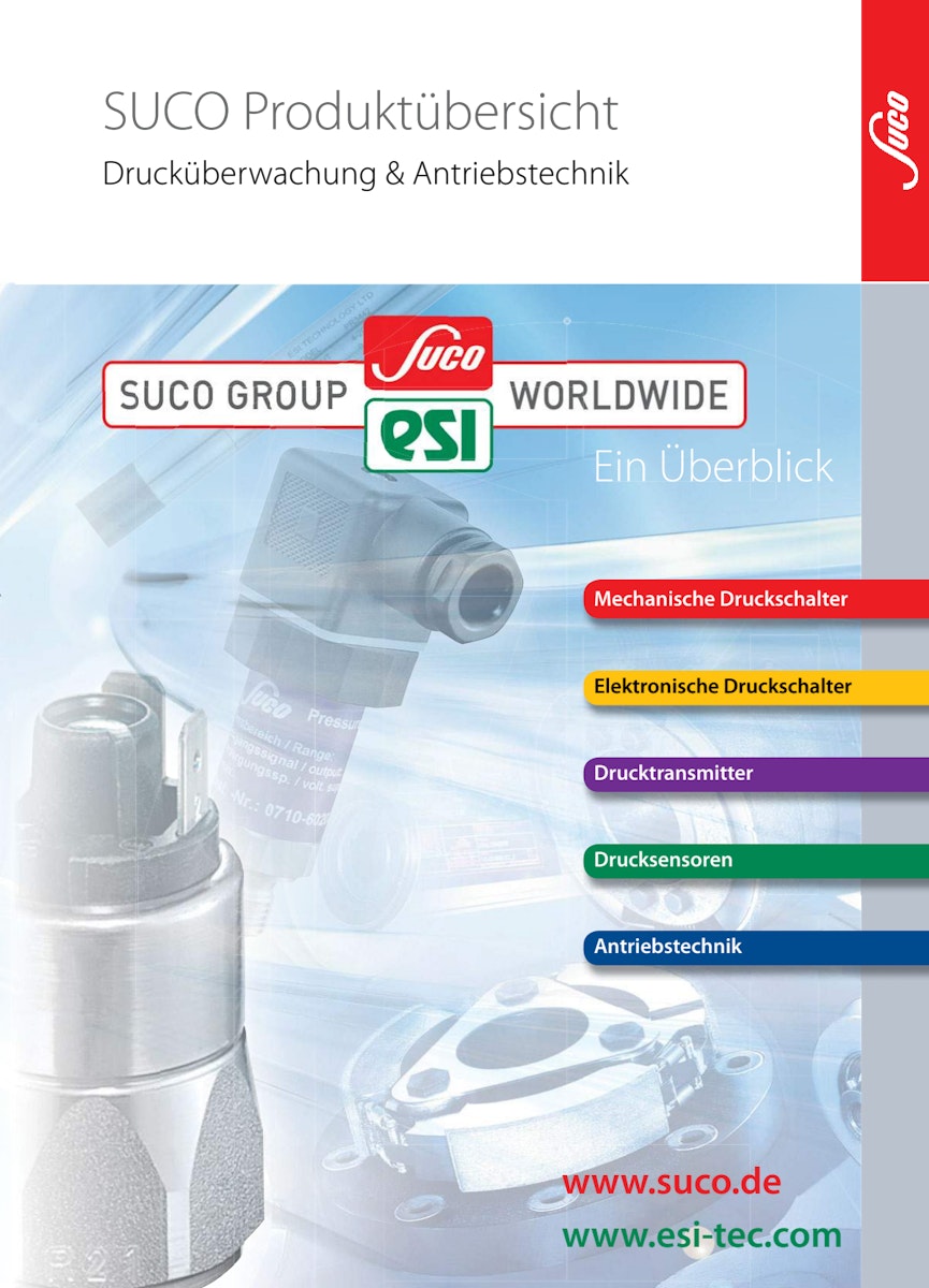 SUCO Produktübersicht 2020