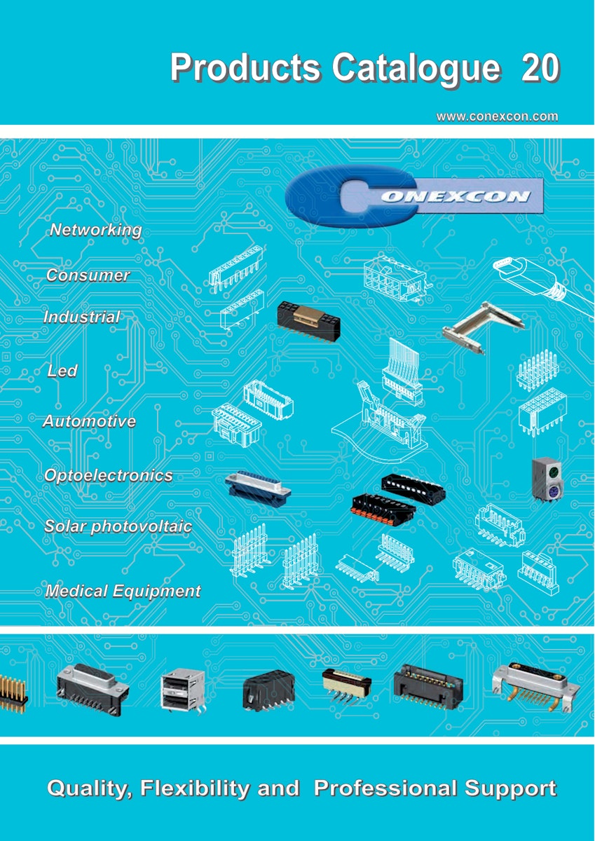 Conectronics Produkte - Steckverbinder, elektromechanische Stecksysteme und Datenkabel