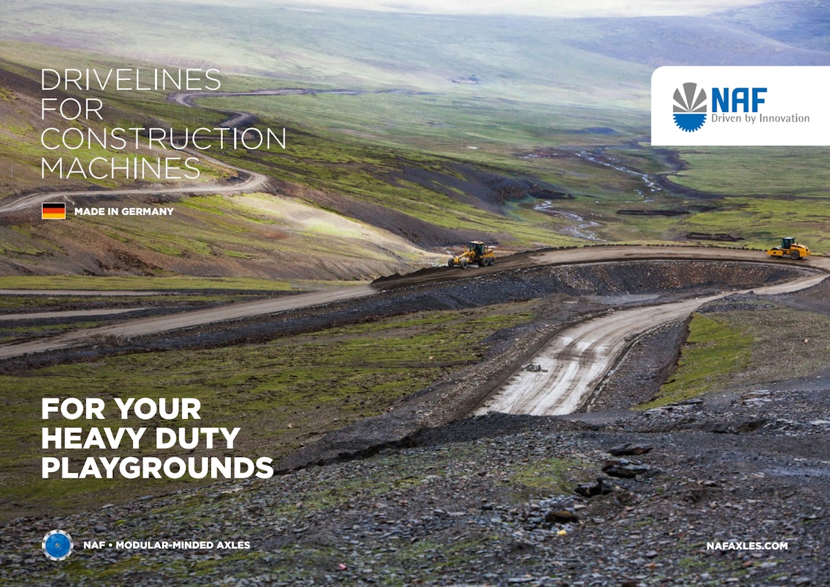 Antriebsstränge für Baumaschinen