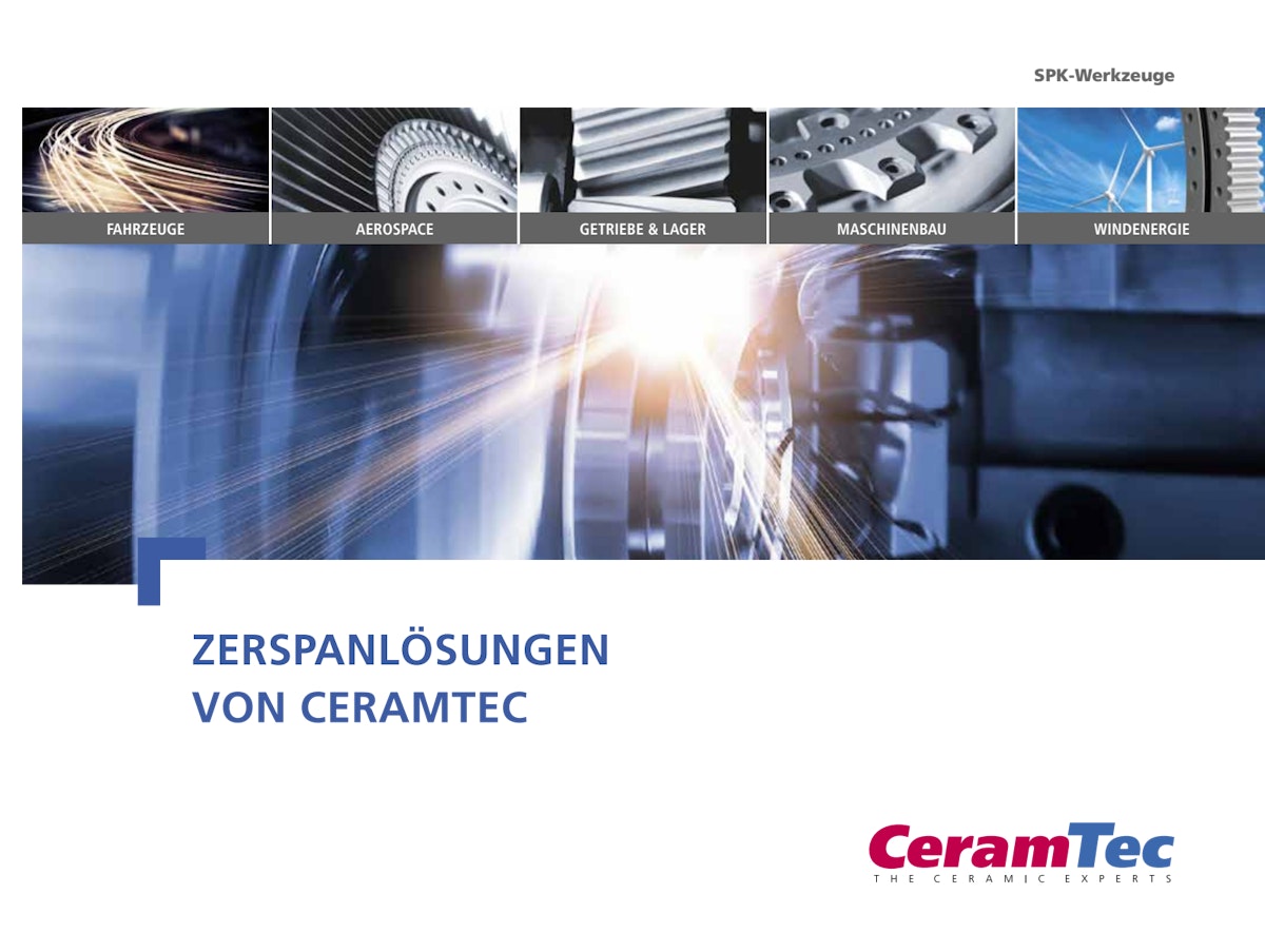 Zerspanlösungen von CeramTec